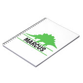 Notitieboek voor persoonlijke dinosaurusnaam (Linkerzijde)