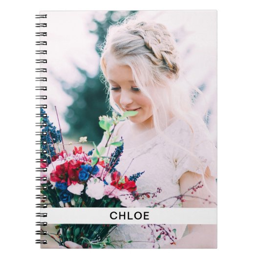 Notitieboek voor persoonlijke foto's en namen (Voorkant)