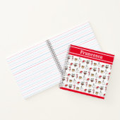 Notitieboek voor persoonlijke kersttekens (Binnen)