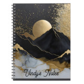 Notitieboek voor persoonlijke naam (Voorkant)