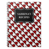 Notitieboek voor persoonlijke naam | Recept-kookbo (Voorkant)