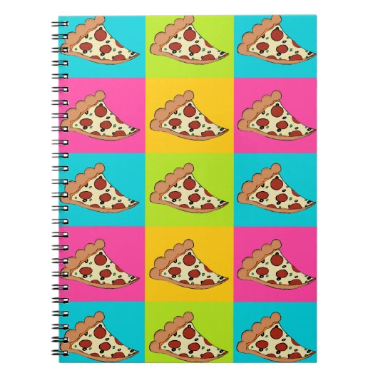 Notitieboek voor Pizza-design (Voorkant)