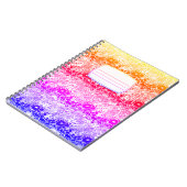 Notitieboek voor regenbooggolfsamenstelling (Linkerzijde)