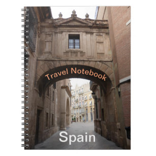 Notitieboek voor reisbestemming Spanje