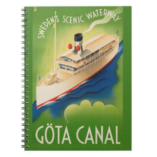 Notitieboek voor reizen door Zweden