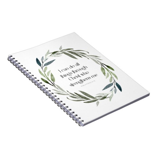 Notitieboek voor scripts | Filippijnen 4:13 (Rechterzijde)