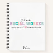 Notitieboek voor sociaal werkers op school (Voorkant)
