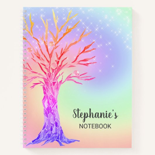 Notitieboek voor speciale regenboog (Voorkant)