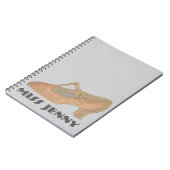 Notitieboek voor tekenherfst danseres (Linkerzijde)