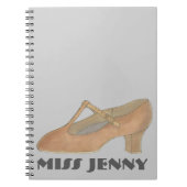 Notitieboek voor tekenherfst danseres (Voorkant)