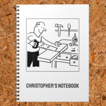 Notitieboek voor timmerman of schrijnwerker