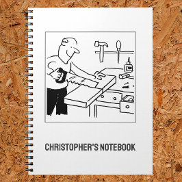 Notitieboek voor timmerman of schrijnwerker
