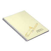 Notitieboek voor trombone-muzikant en banddocent (Rechterzijde)