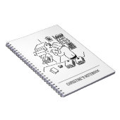 Notitieboek voor vrouwelijke drukker (Rechterzijde)