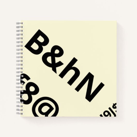 Notitieboek voor wat (Voorkant)