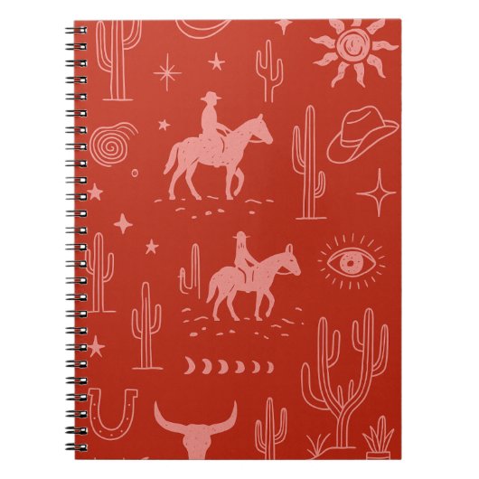 Notitieboek voor western ontwerp (Voorkant)