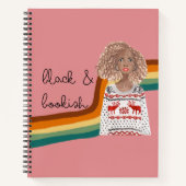 Notitieboek voor zwarte boekomslag (Voorkant)