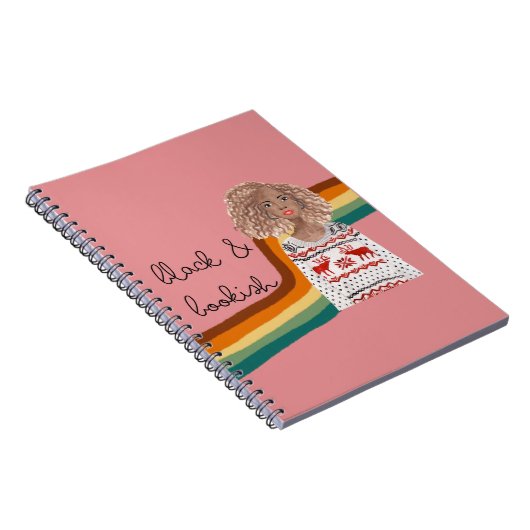 Notitieboek voor zwarte boekomslag (Rechterzijde)