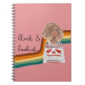 Notitieboek voor zwarte boekomslag (Voorkant)