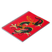 Notitieboek voor zwarte Chinese draak (Linkerzijde)