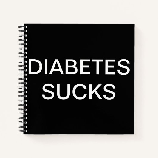 Notitieboek voor zwarte diabetes (Voorkant)