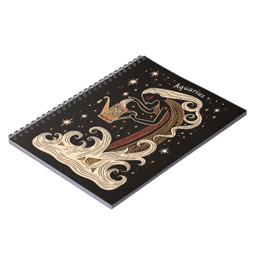 Notitieboek Waterman Hemelse Dierenriem Kunst (Linkerzijde)