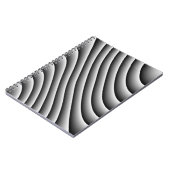 Notitieboek Wavy Lines (Linkerzijde)
