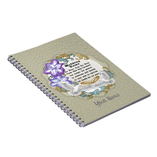 Notitieboek Wedding Vows (Rechterzijde)