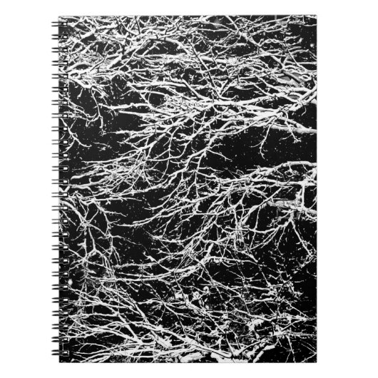 notitieboek "Winter Abstract"/Journal (Voorkant)