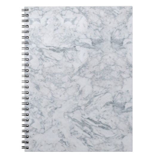 Notitieboek witte marmer (Voorkant)