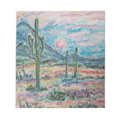 Notitieboek woestijnscène notitieblok (Voorkant)