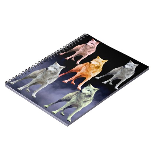 notitieboek wolf (Linkerzijde)