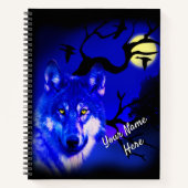 notitieboek wolvenontwerp (Voorkant)