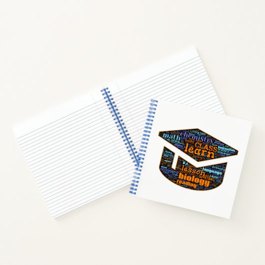 Notitieboek - Word Cloud (Binnen)