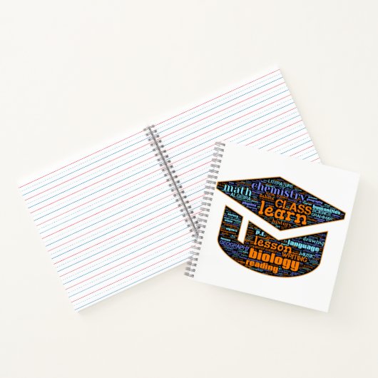 Notitieboek - Word Cloud (Binnen)