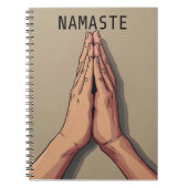 notitieboek/yoga notitieboek (Voorkant)