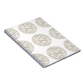 Notitieboek Zebra Print Polka Dots (Rechterzijde)