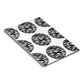 Notitieboek Zebra Print Polka Dots (Rechterzijde)