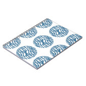 Notitieboek Zebra Print Polka Dots (Linkerzijde)