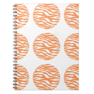Notitieboek Zebra Print Polka Dots