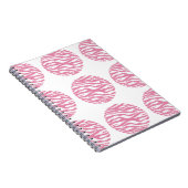 Notitieboek Zebra Print Polka Dots (Rechterzijde)