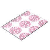Notitieboek Zebra Print Polka Dots (Linkerzijde)
