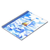 Notitieboek - Zeilboot op de Waterverf Waves (Linkerzijde)