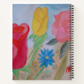 Notitieboek zomerbloem (Achterkant)