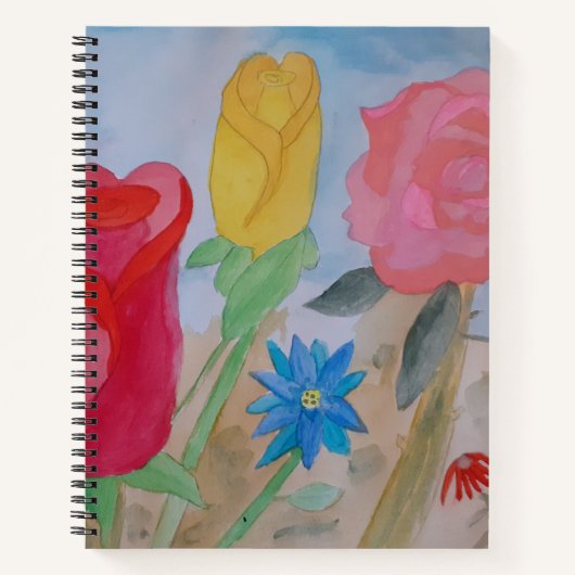 Notitieboek zomerbloem (Voorkant)