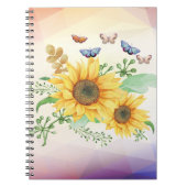 notitieboek zonnebloempitten (Voorkant)