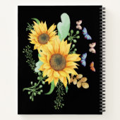 notitieboek zonnebloempitten (Achterkant)