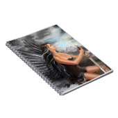 Notitieboek Zwarte engel (Rechterzijde)