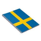 Notitieboek Zweedse vlag (Zweden) (Rechterzijde)