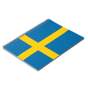 Notitieboek Zweedse vlag (Zweden)